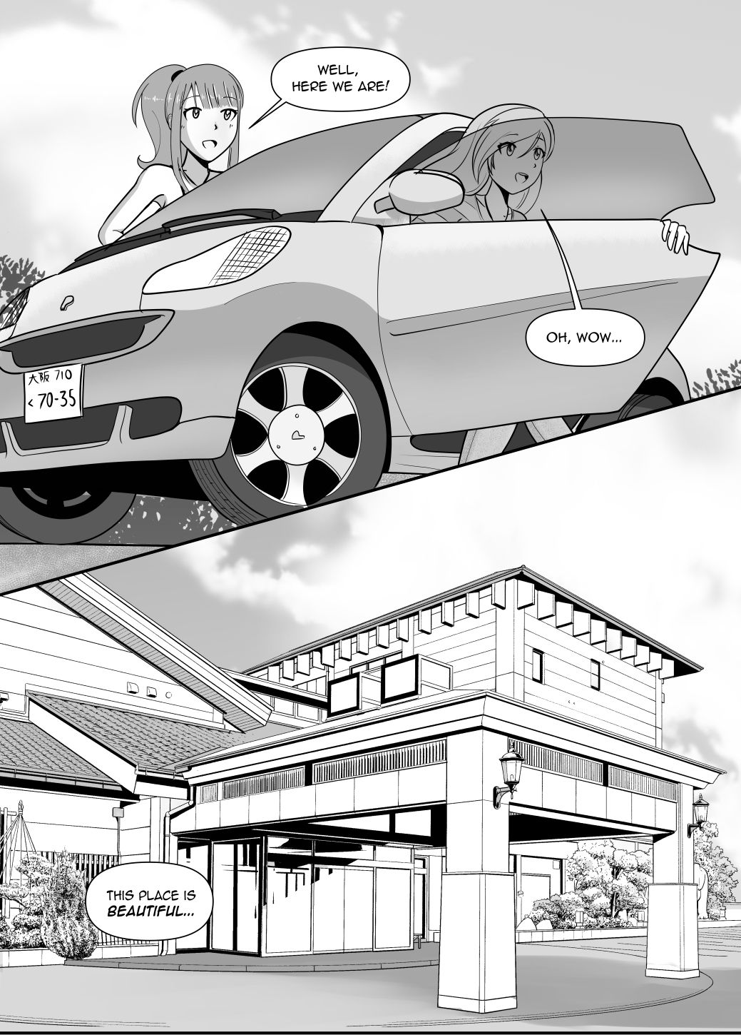 A Steamy Spa page 1 full