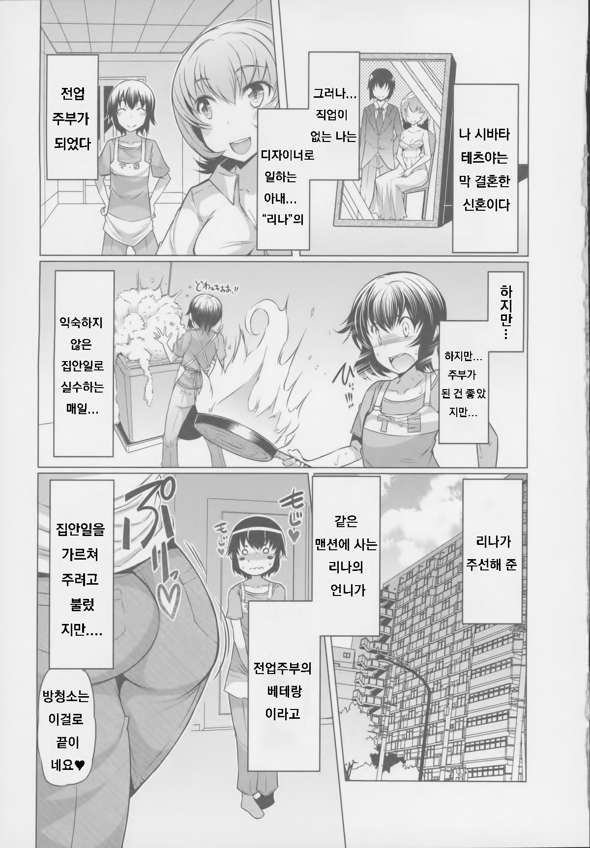 Shinmai Shufu no Nichijou page 1 full