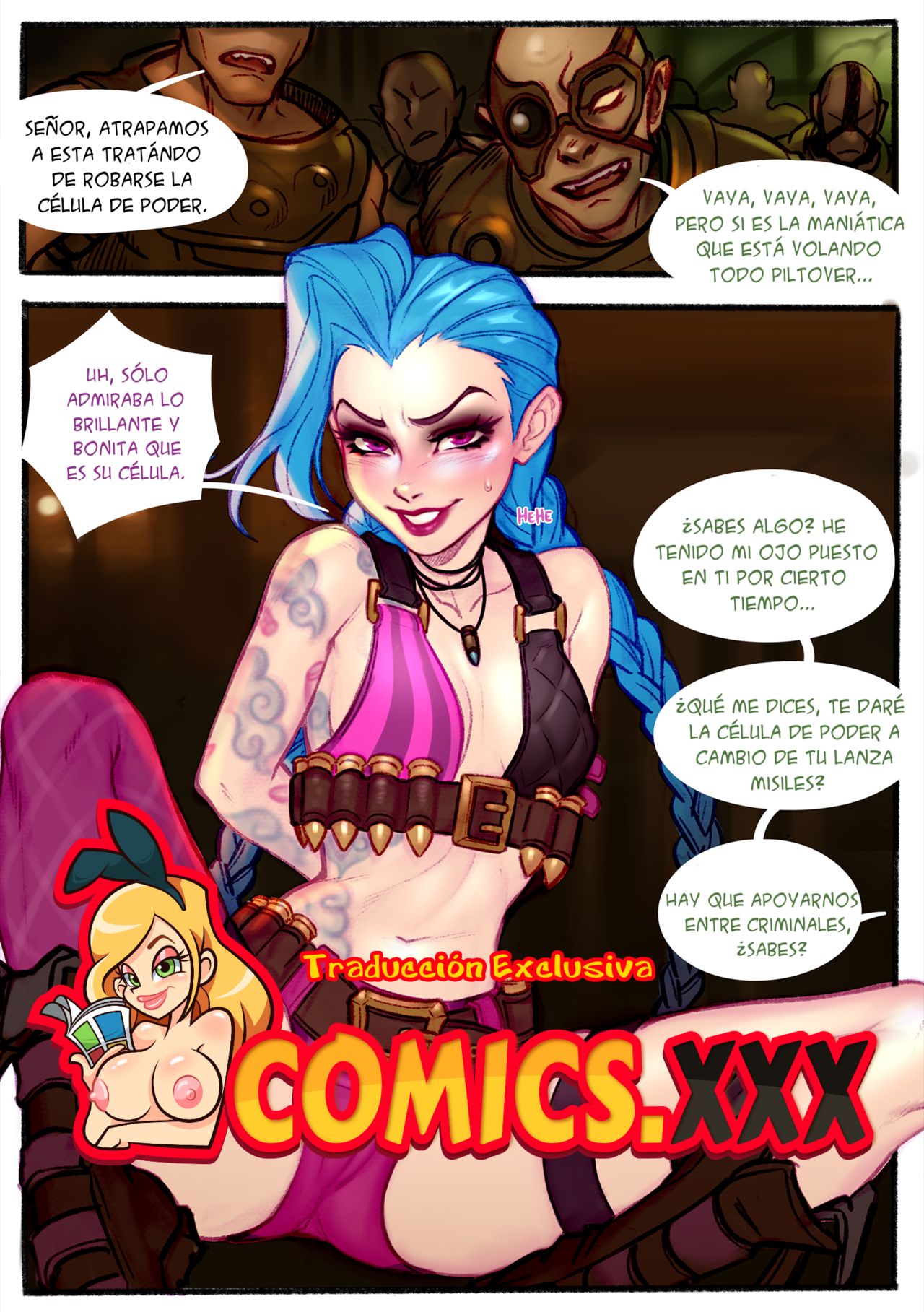 Jinx Comic -  - page 1 full