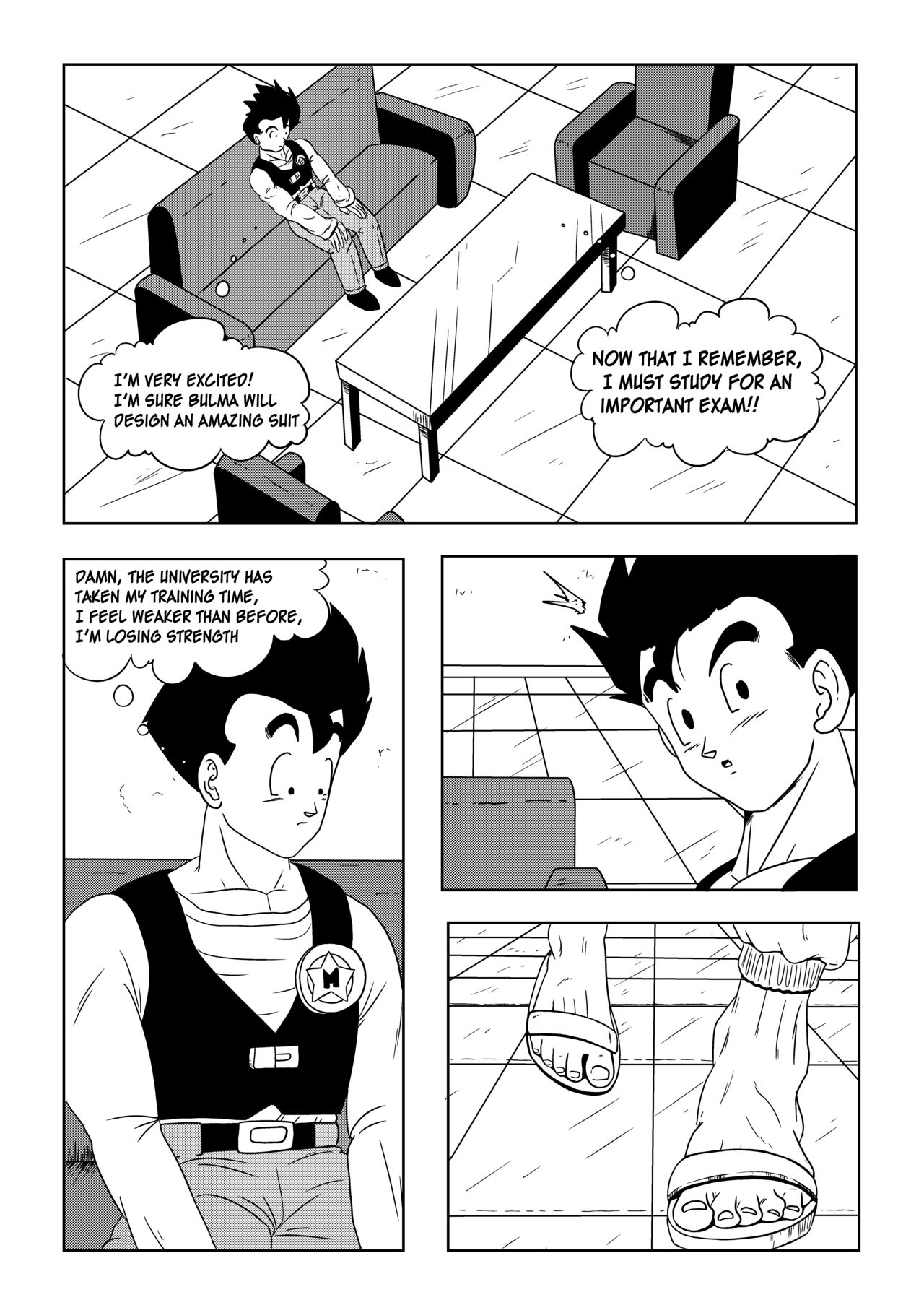 Vegeta: The paradise in his feet page 2 full