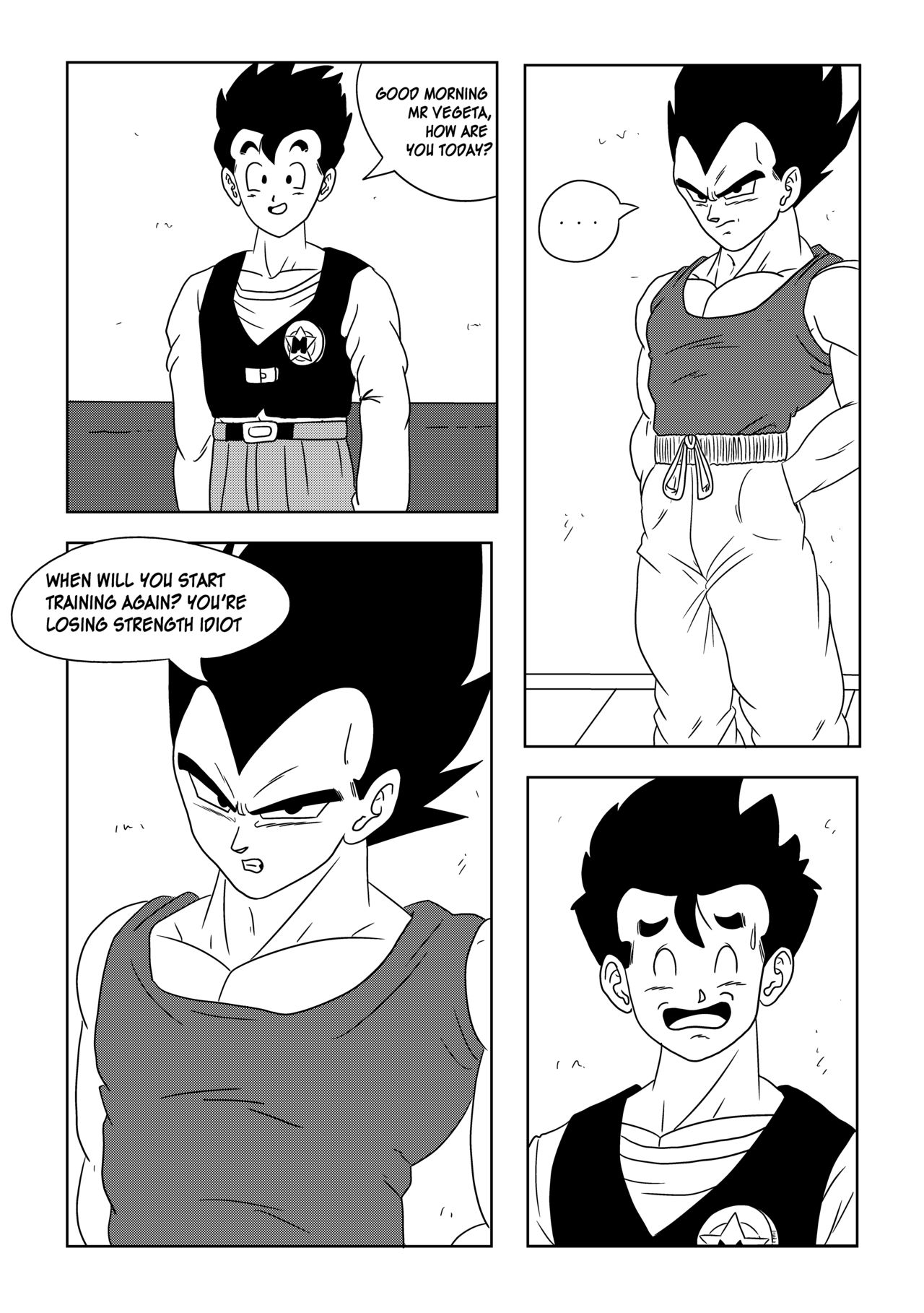 Vegeta: The paradise in his feet page 3 full