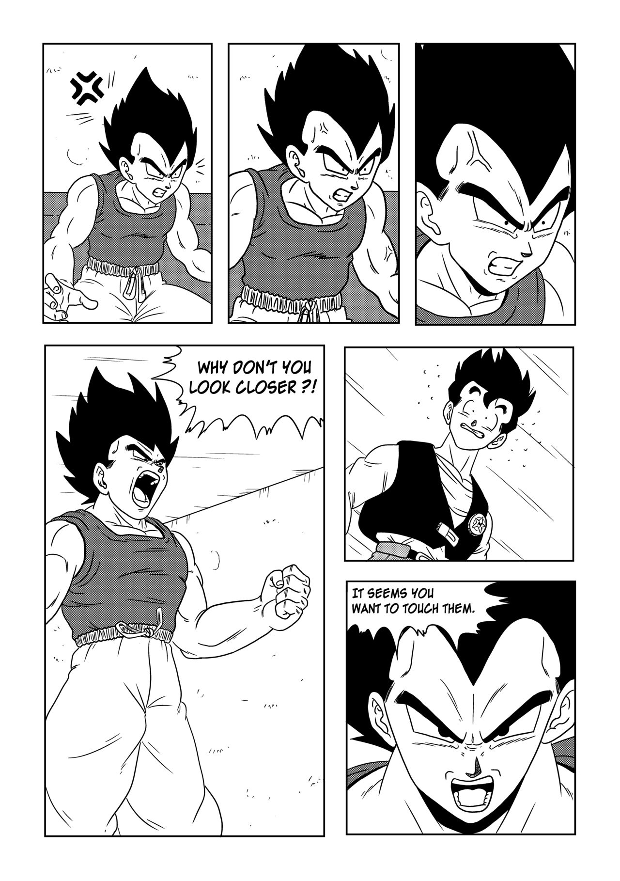 Vegeta: The paradise in his feet page 8 full