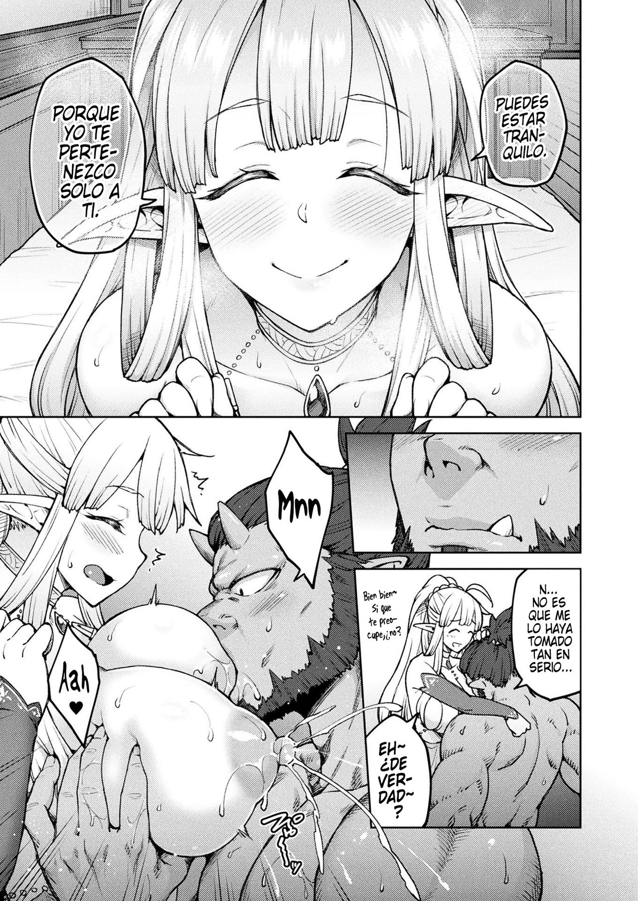 Himono Elf, Kozukuri o Suru.-after- | Himono Elf, Intentando Hacer Bebes. -after- page 7 full
