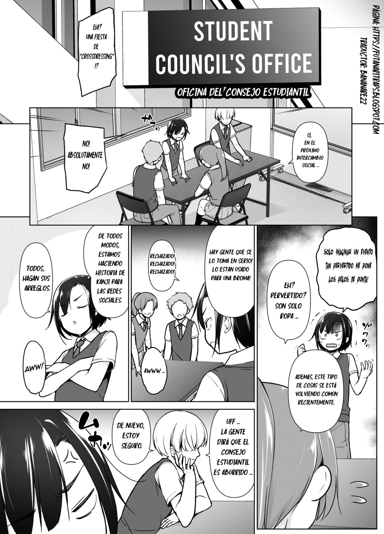 Gouman Seitokaichou ga Josou o Shitara page 5 full