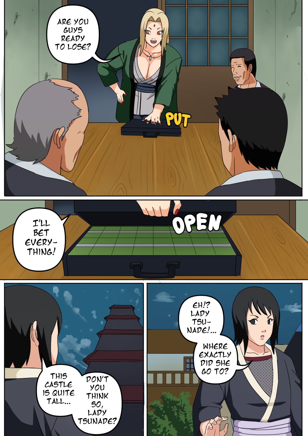 Tsunade & Ino Double Trouble page 2 full
