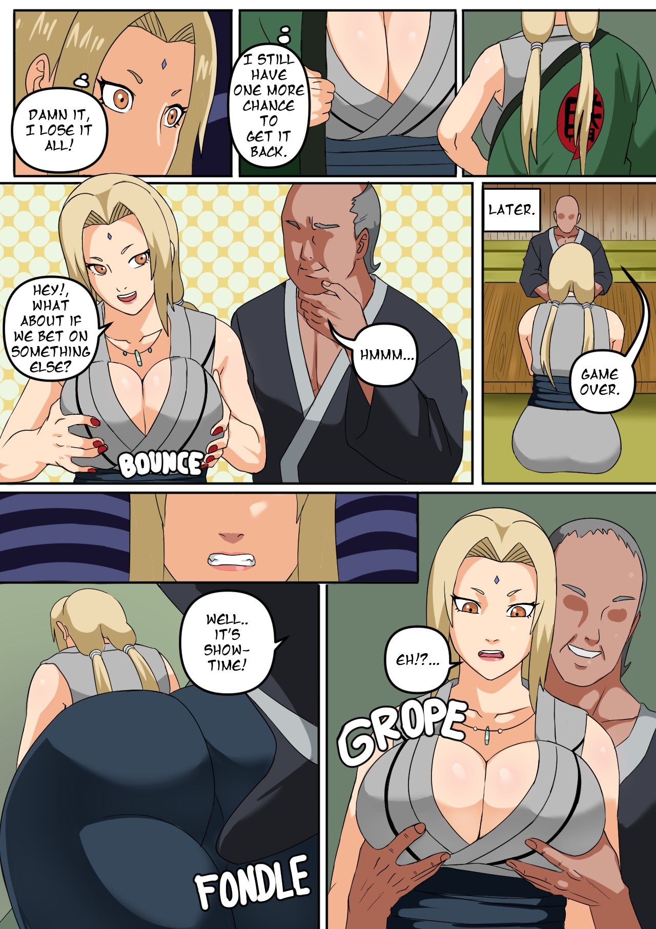 Tsunade & Ino Double Trouble page 3 full