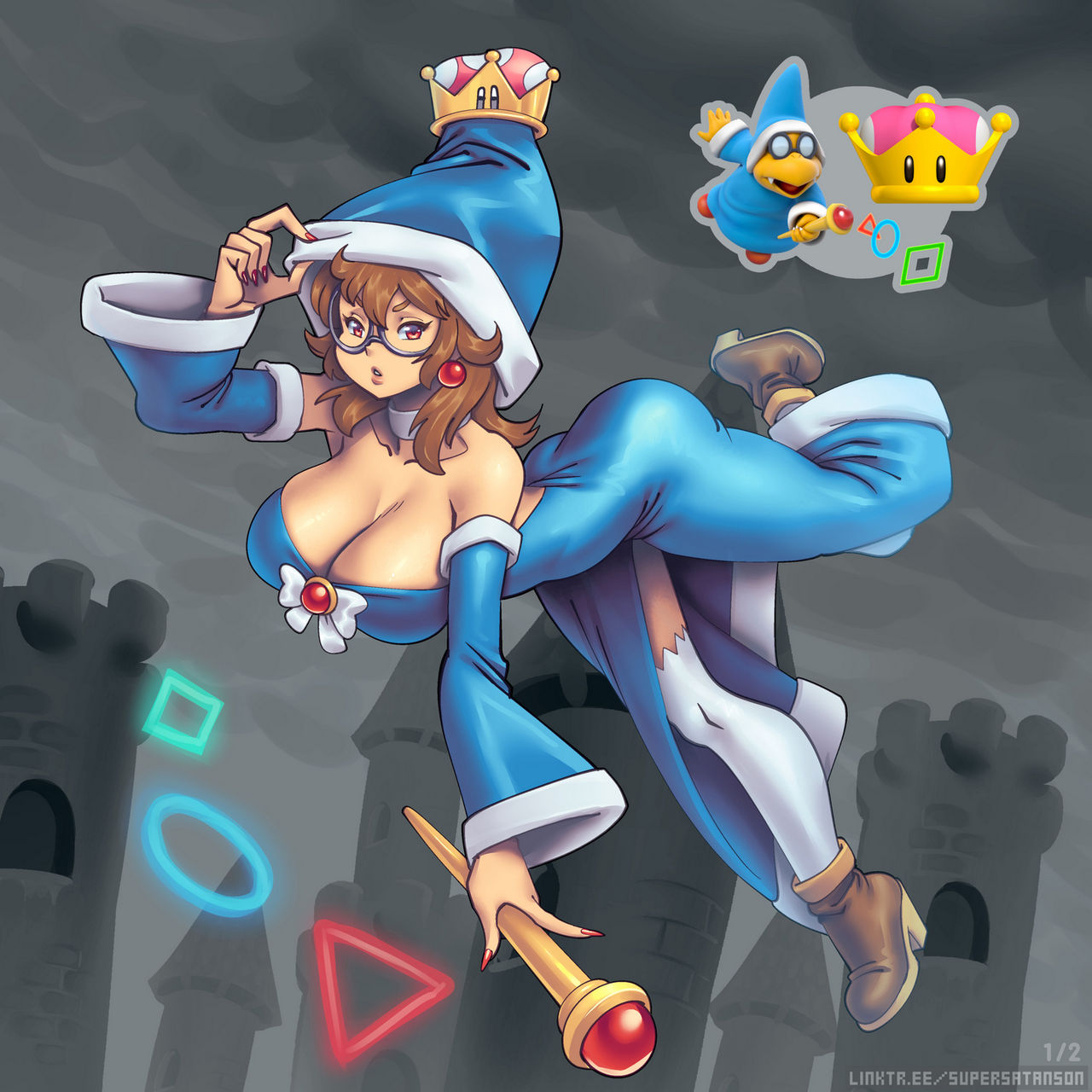 Princess Magikoopa Lewds page 1 full