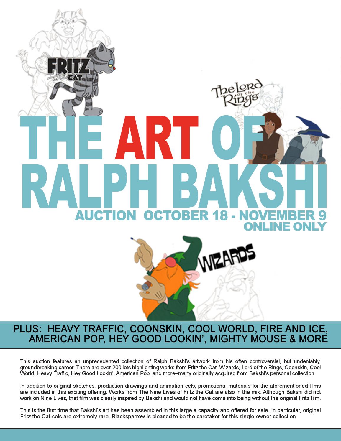 The Art of Ralph Bakshi page 1 full
