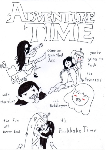 350px x 495px - Adventure Time//with Marceline and Bubblegum - IMHentai
