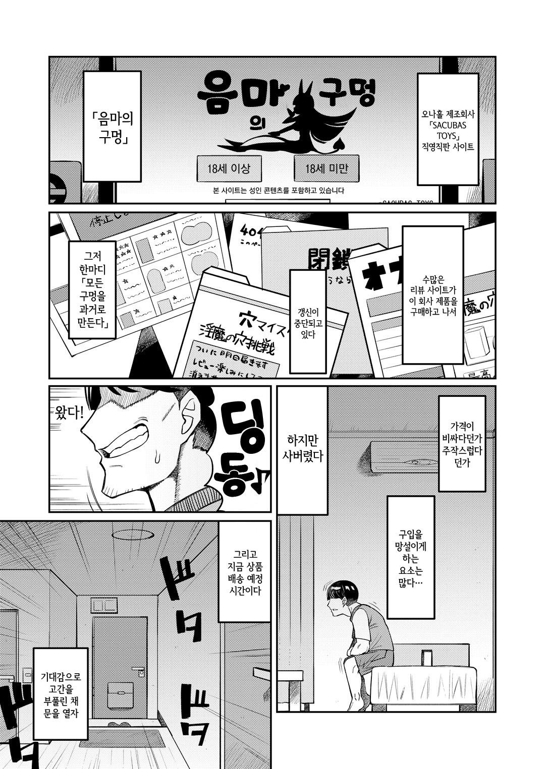 Onaho o Kattara Jinsei Shuuryou ~"Anata" o Sakusei Shimasu~ | 오나홀을 샀더니 인생종료~「당신」 을 착정하겠습니다~ page 2 full