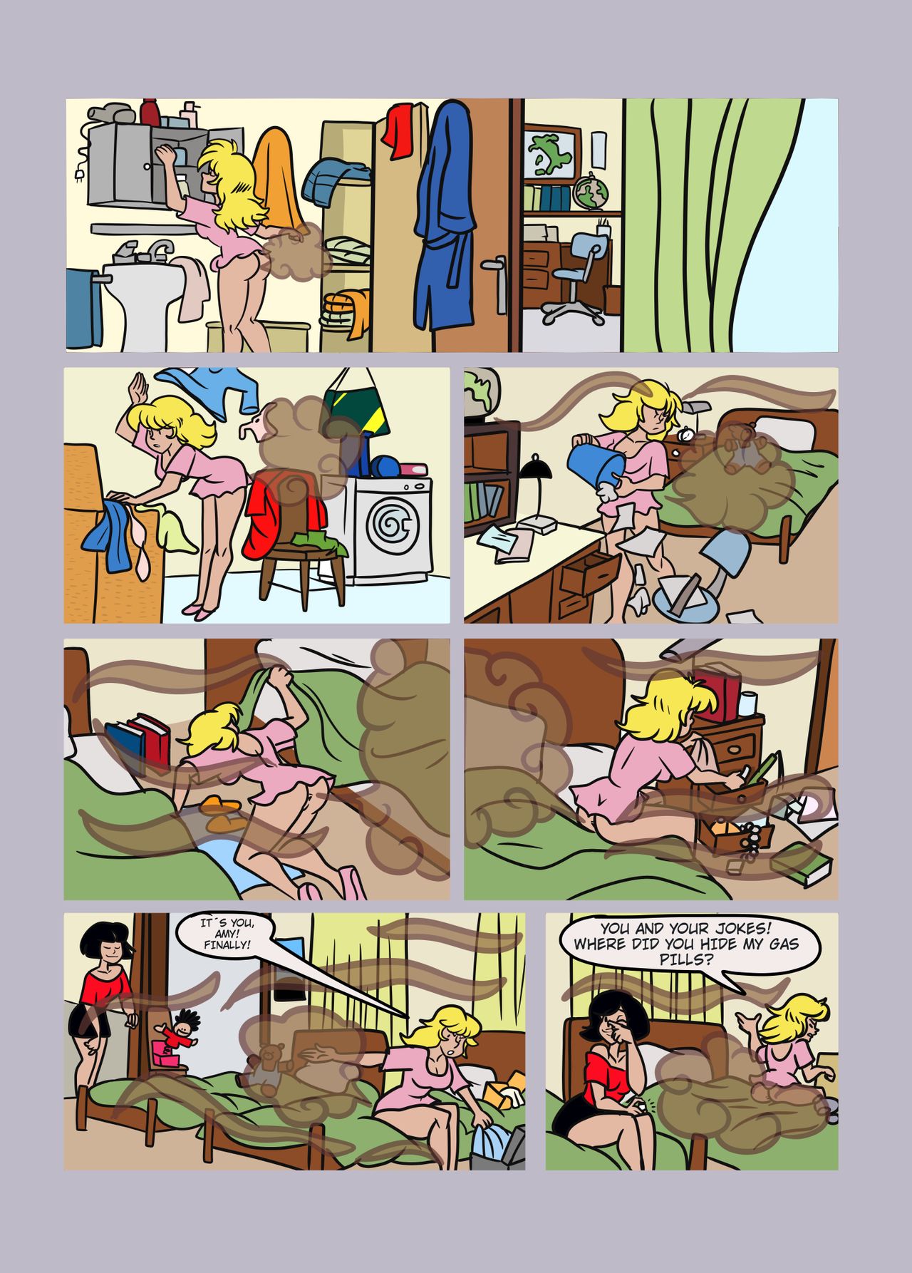 Gas Attacks Vol. 1 page 9 full