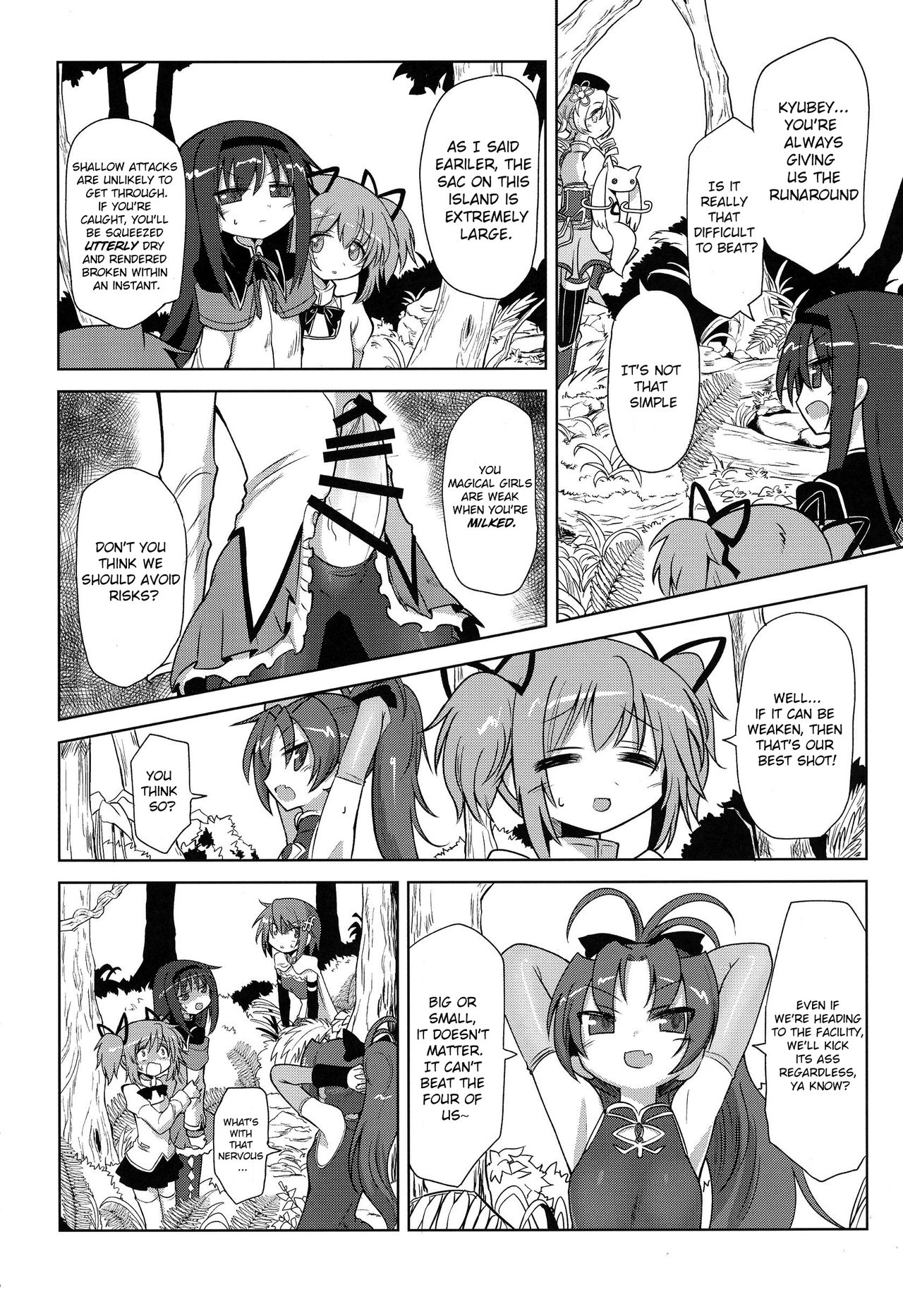 Fellatiosaurus VS Mahou Shoujo Zenpen page 8 full