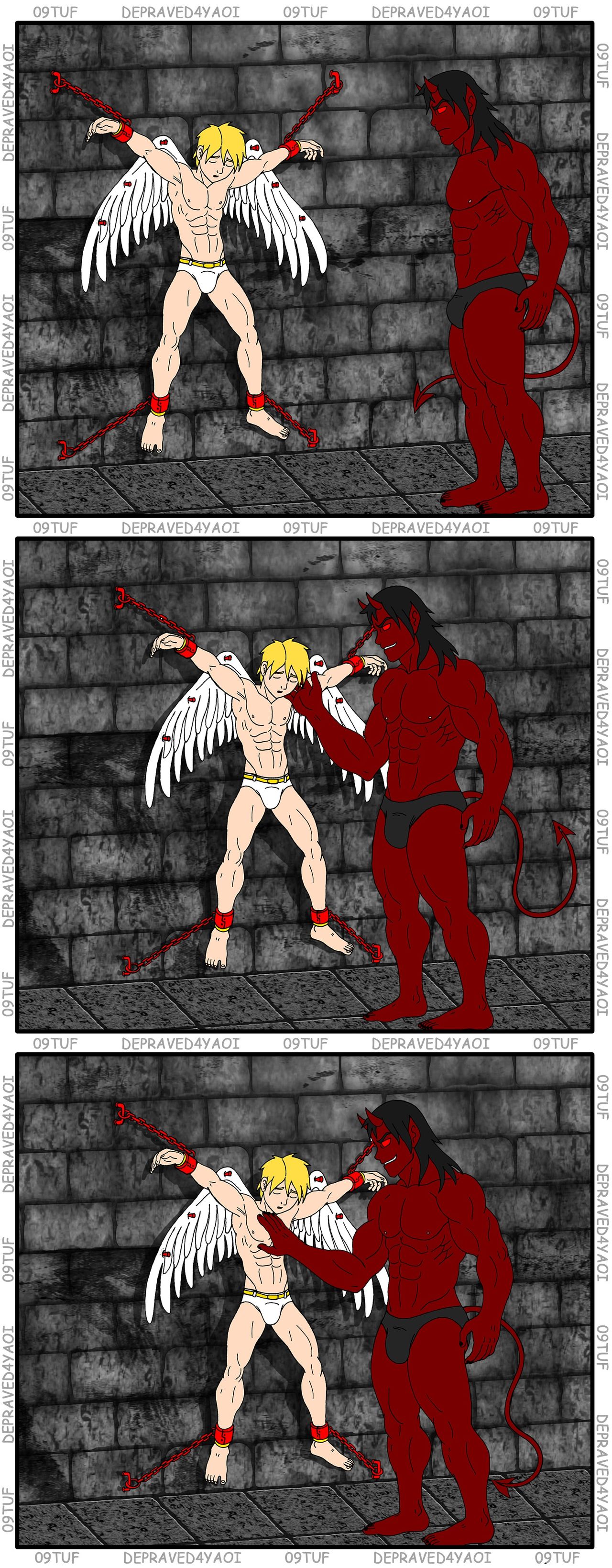 Michael And The Demon page 1 full