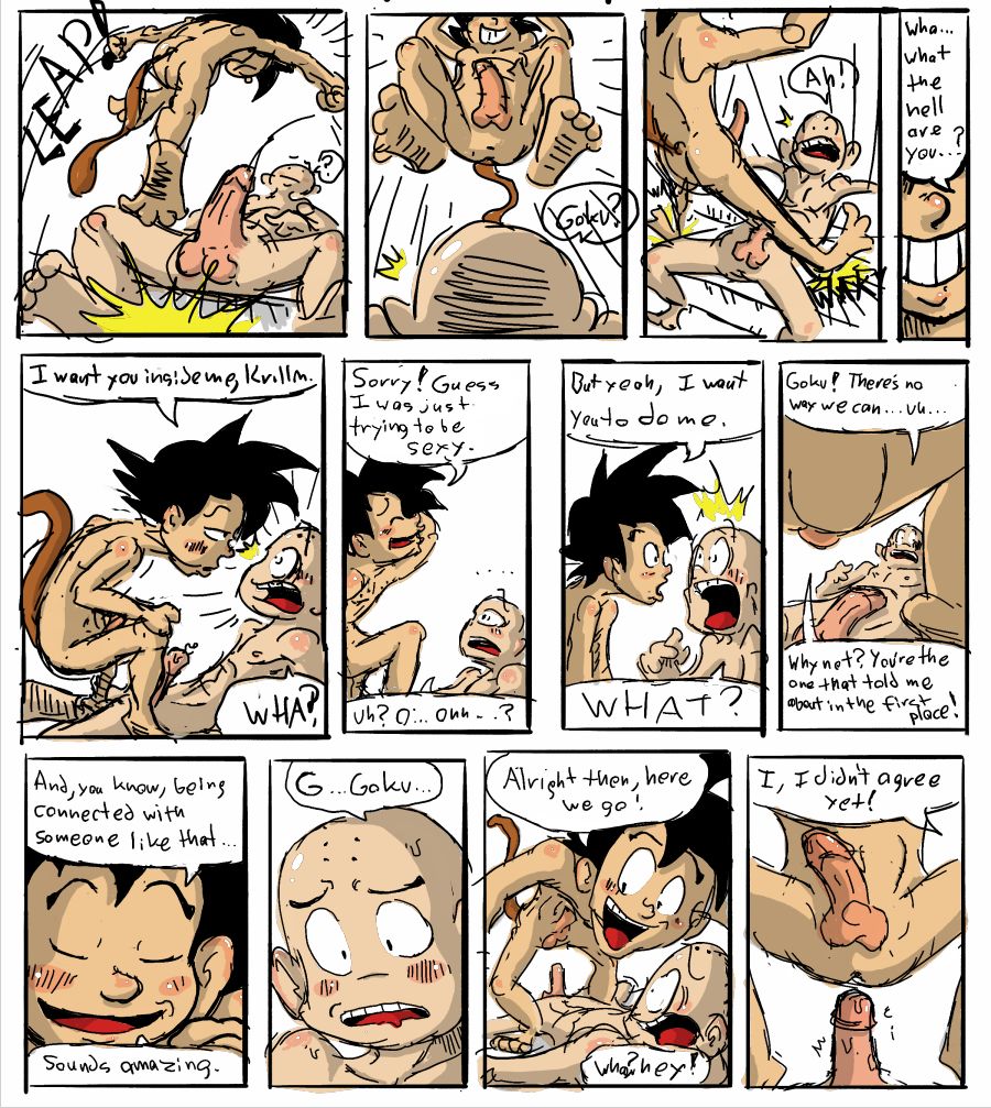 Goku x Krillin - Page 5 - IMHentai