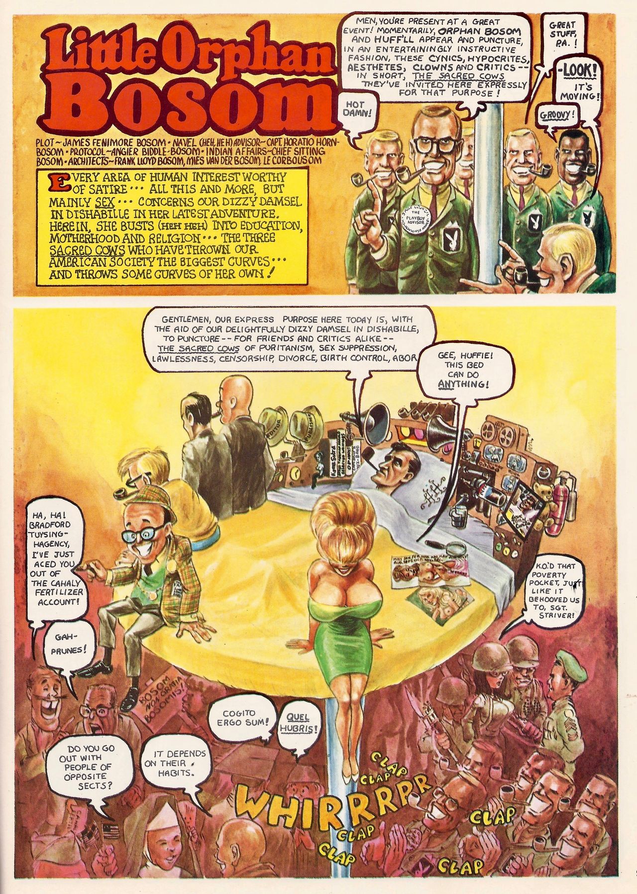 Little Annie Fanny parody page 1 full