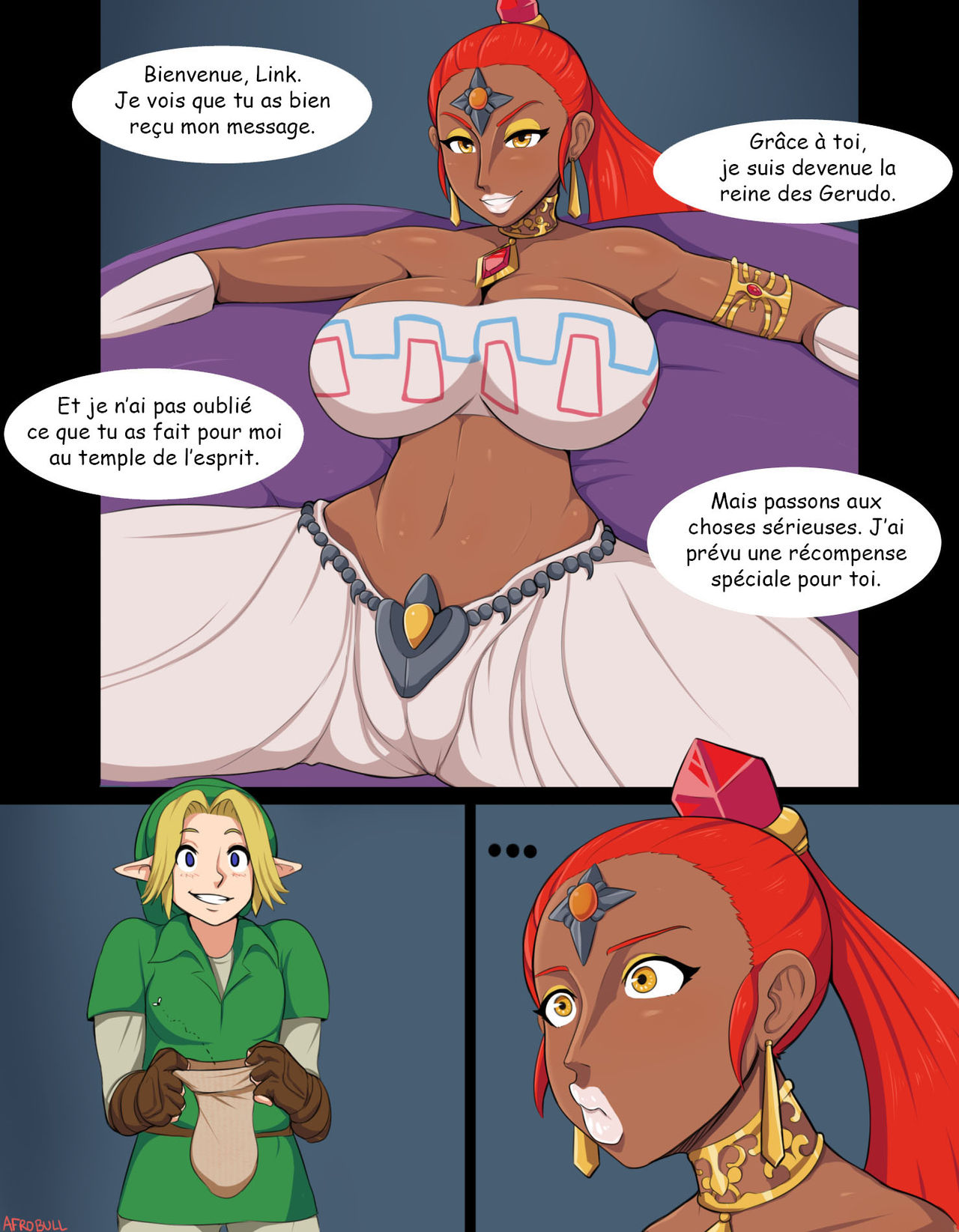 Afrobull Zelda Alternate Destinies chapitre 4 page 4 full