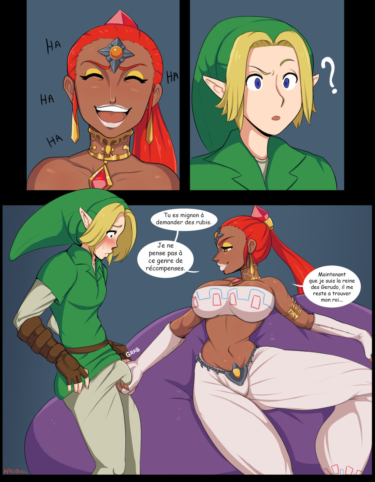 Afrobull Zelda Alternate Destinies chapitre 4 page 5 full