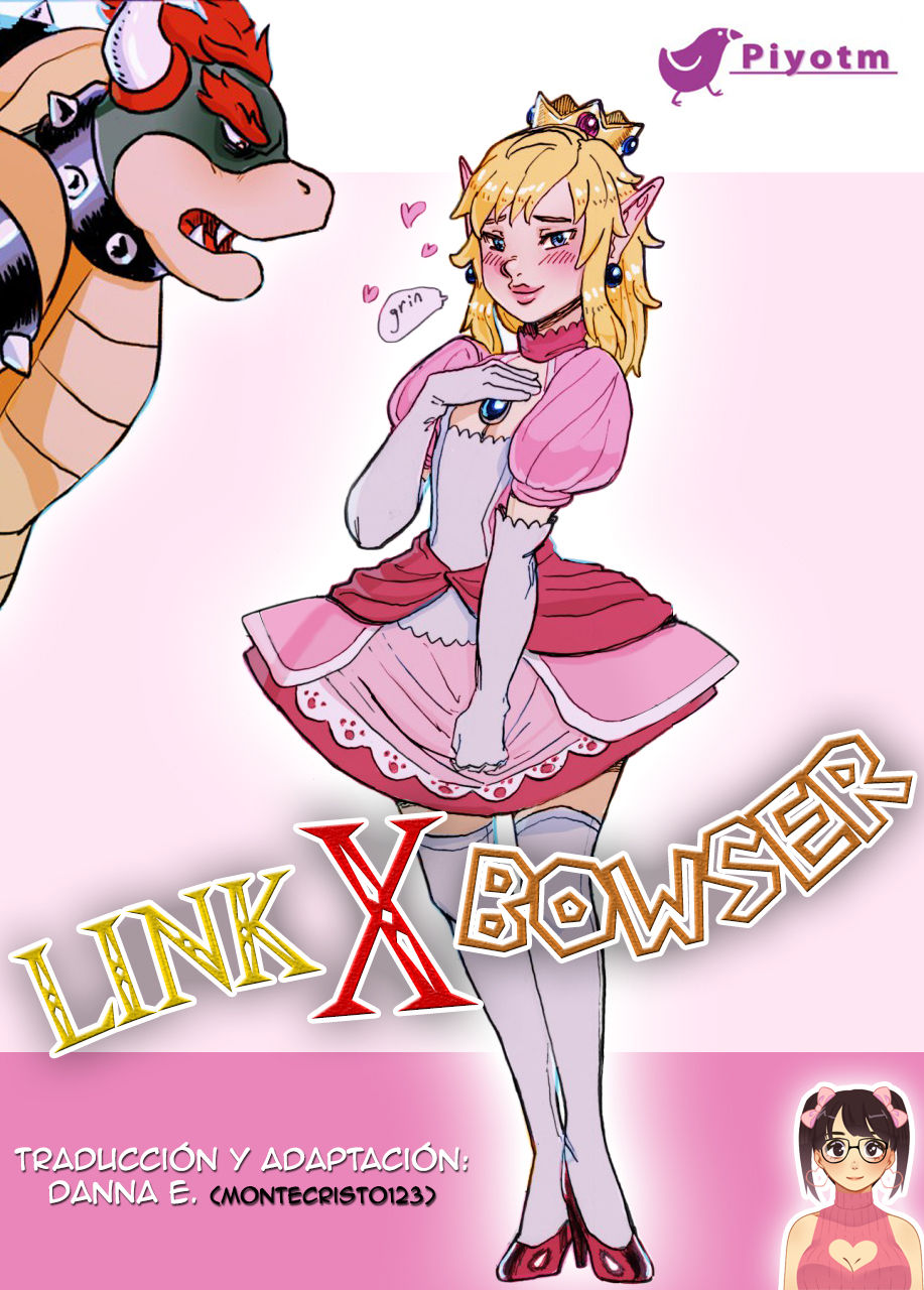Link x Bowser Comic Commission page 1 full