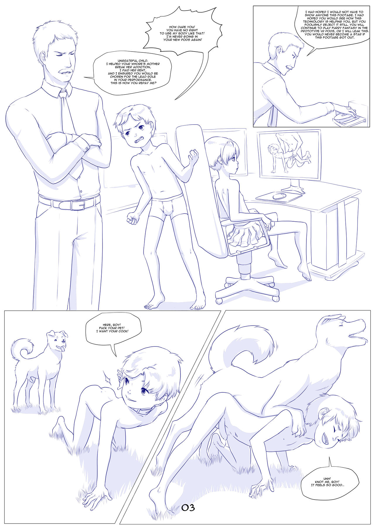 Furry Fantasy XIV Chapter 5 page 4 full