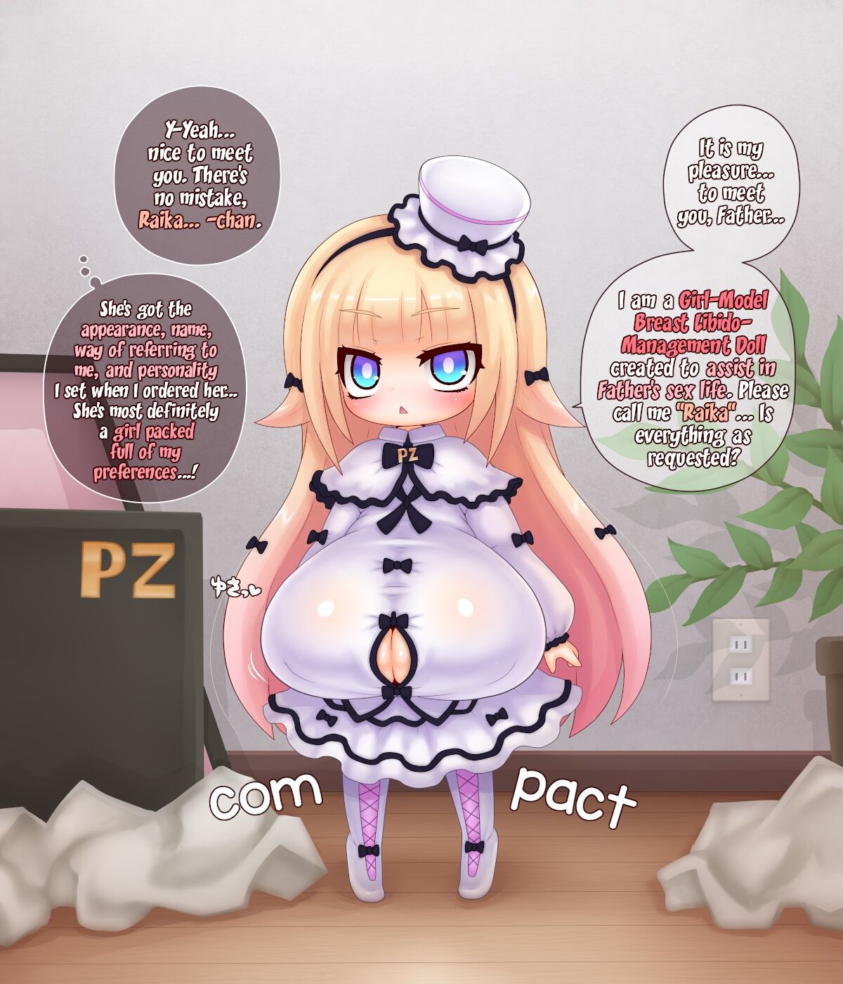 Sandwich 9 -Shoujo-gata Chibusa Seishori Ningyou- | Sandwich 9 -Girl-Model Breast Libido-Management Doll- page 6 full