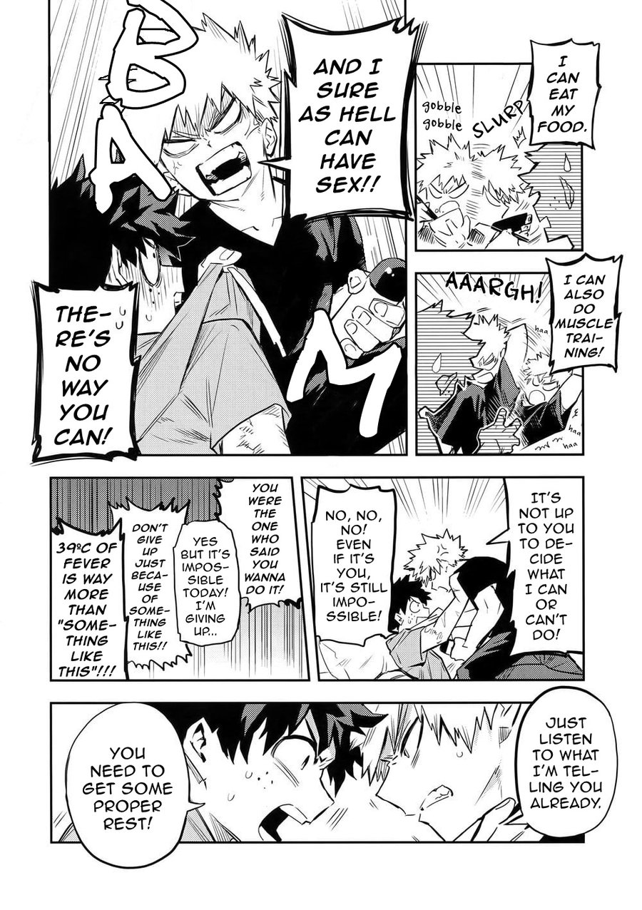 Sick Sex Comics - Kazehiki Kacchan to Boku no Koubousen | The Battle Between Sick Kacchan and  Me - Page 7 - IMHentai