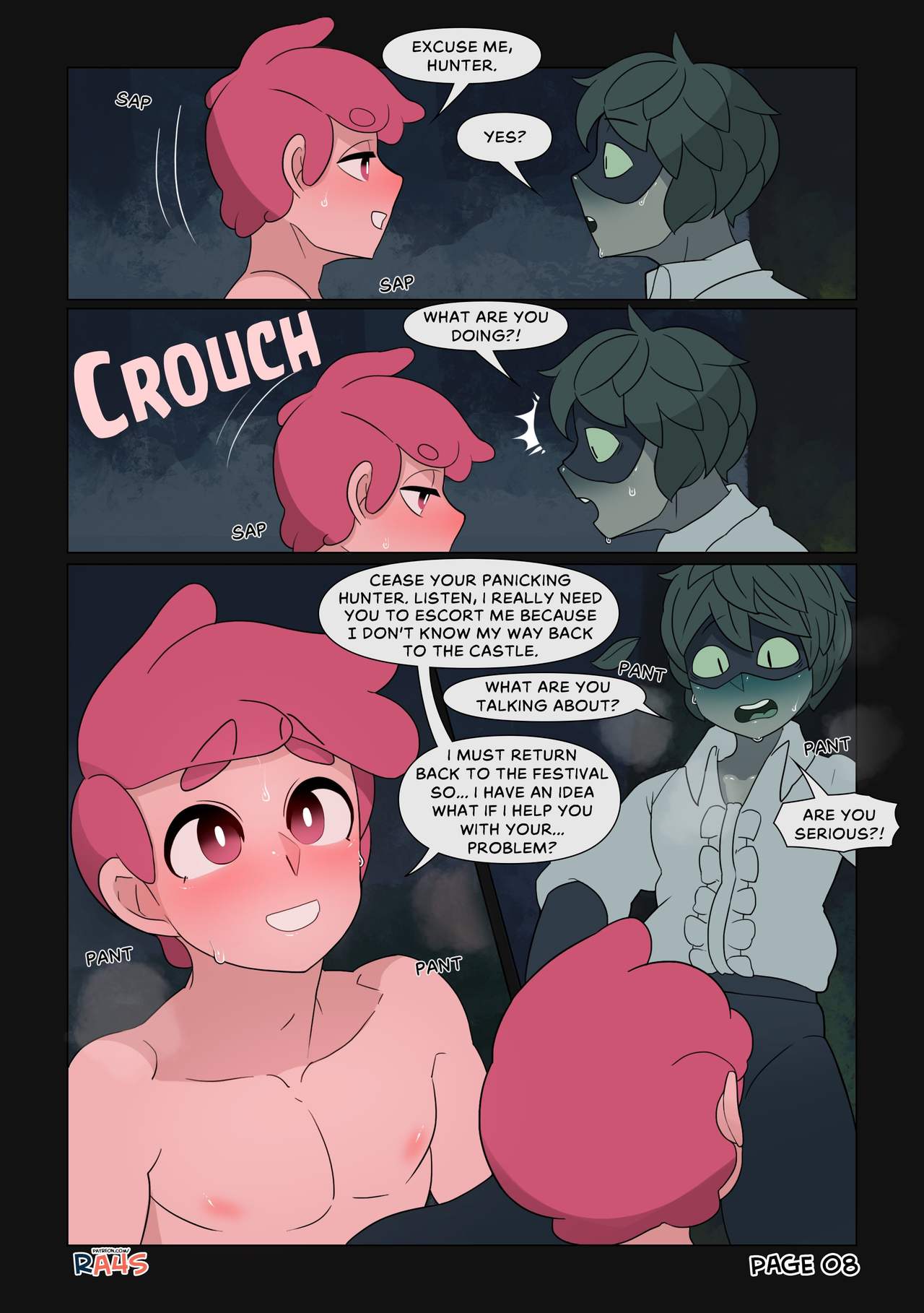 Night In The Fox Woods page 8 full