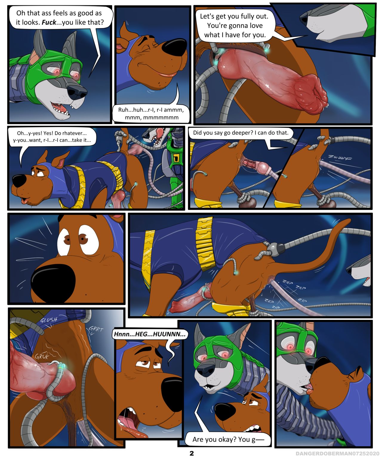 Slut for Dynomutt: Scooby's dreams come true page 2 full