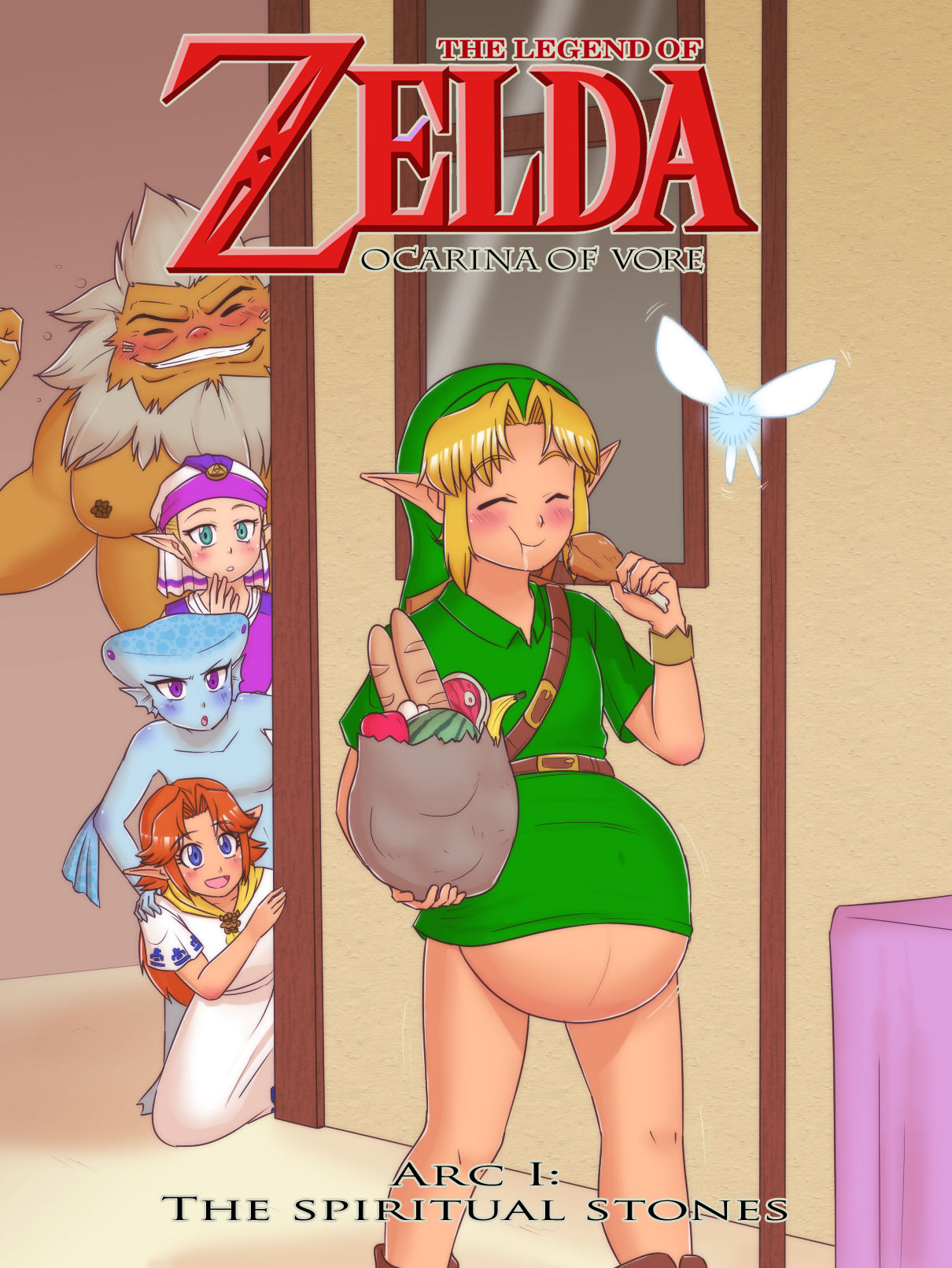 Ocarina of Vore Ch. 1-9 page 1 full