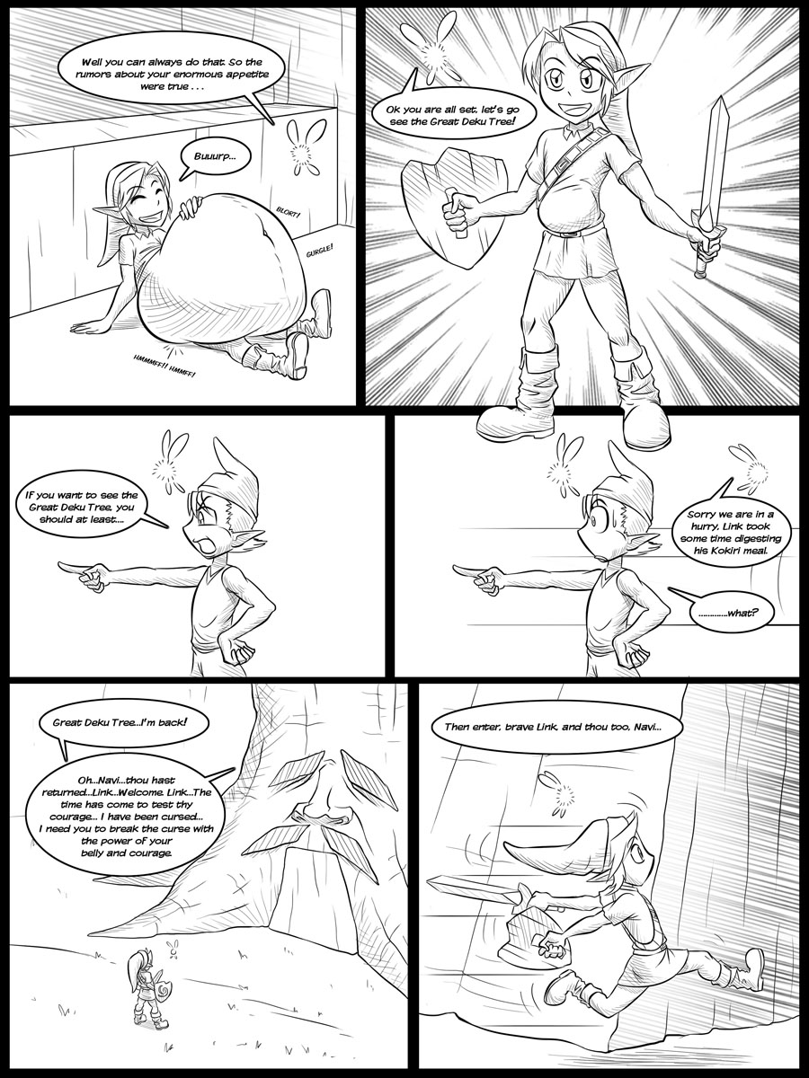 Ocarina of Vore Ch. 1-9 page 7 full
