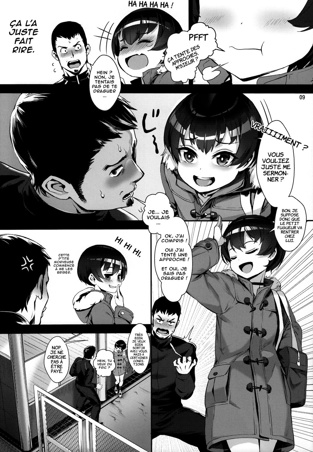 Inran Shounen "Nazo no Bitch Shota to Ossan no Monogatari" | Histoire perverse entre un homme et un mystérieux petit libertin page 10 full