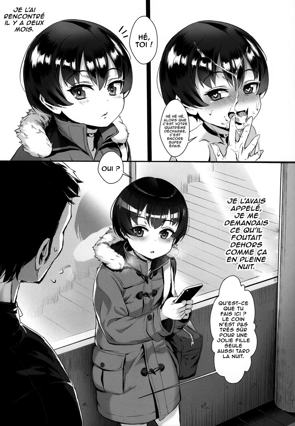 Inran Shounen "Nazo no Bitch Shota to Ossan no Monogatari" | Histoire perverse entre un homme et un mystérieux petit libertin page 9 full