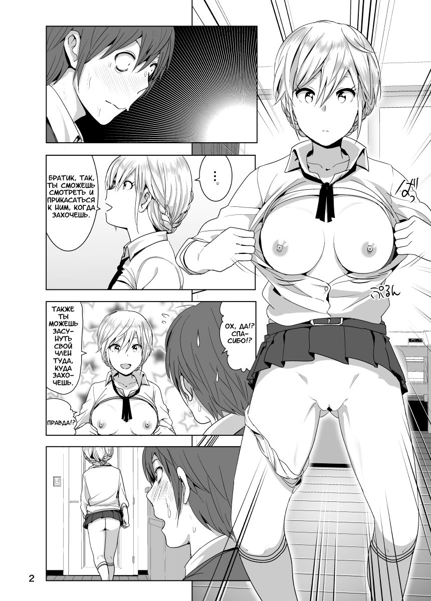 Imouto no Oppai ga Marudashi Datta Hanashi 2 page 3 full