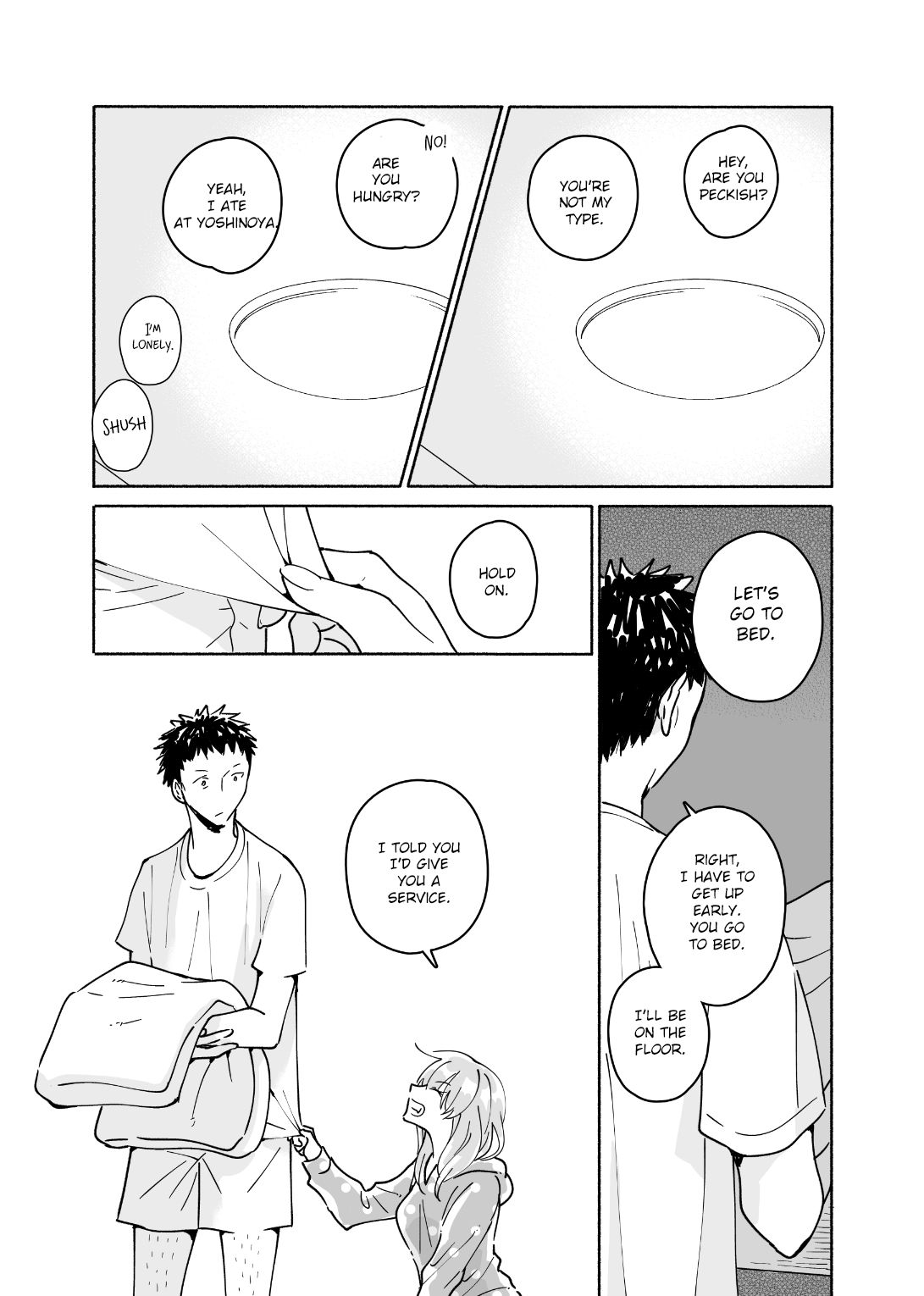 Dokushin Chuunen Otoko ga Gal ni Hamaru Hanashi page 9 full