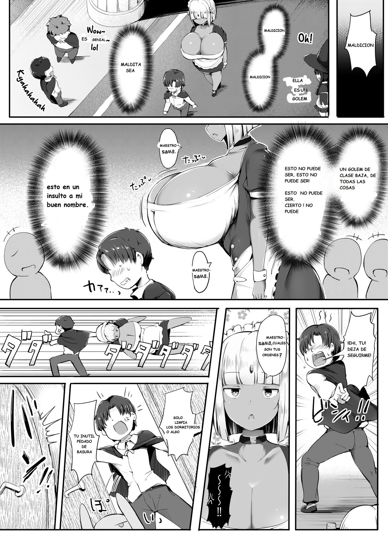 Ponkotsu Golem no Kuse ni Namaiki da. page 5 full
