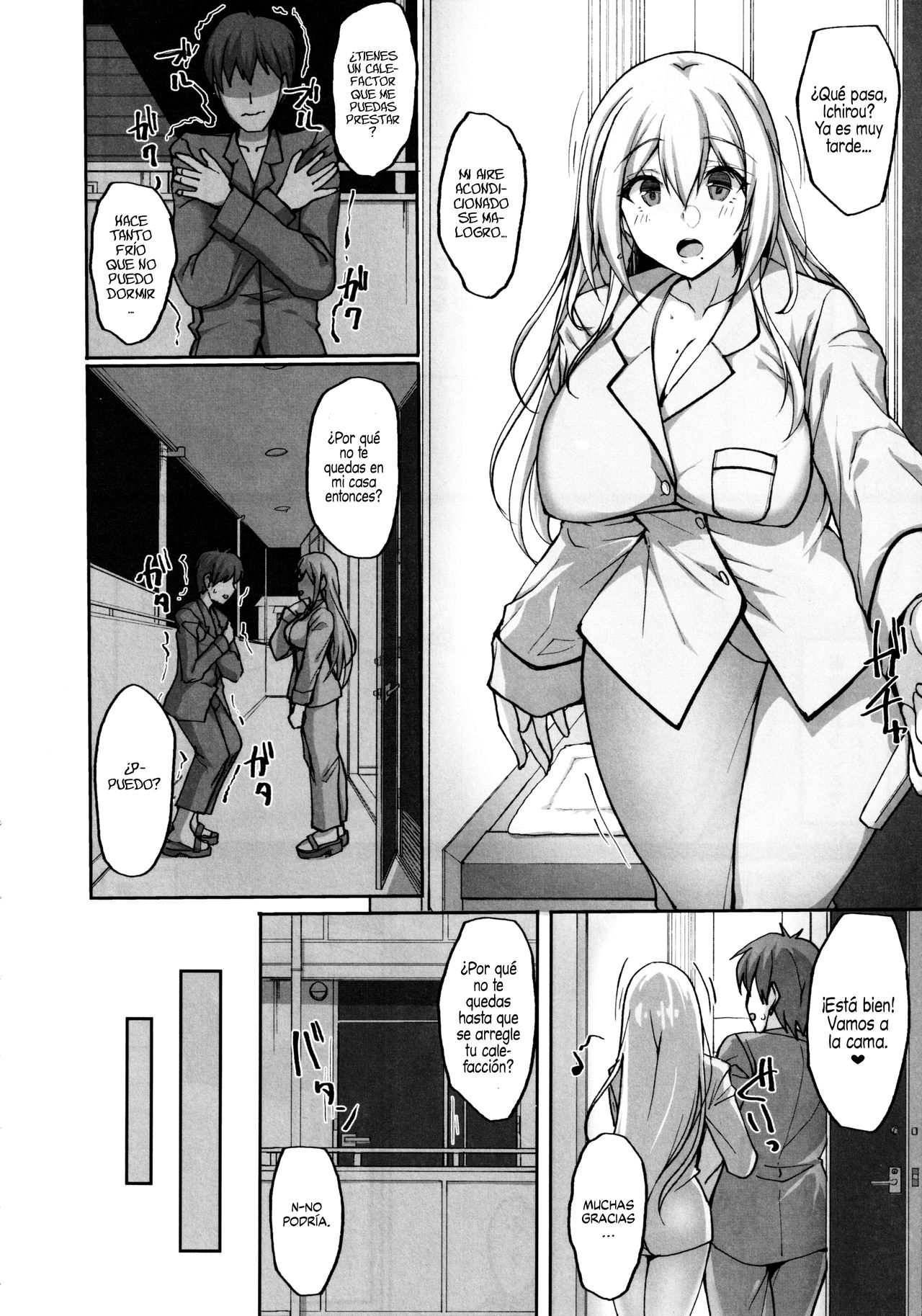 Ecchi na Onee-san wa, Suki desu ka? 2 ~Tonari no Onee-san to Isshuukan Dousei Seikatsu Hen~ | ¿Te gusta una Onee-san obscena? 2 ~Mi larga semana sexual viviendo con la Onee-san de al lado~ page 3 full