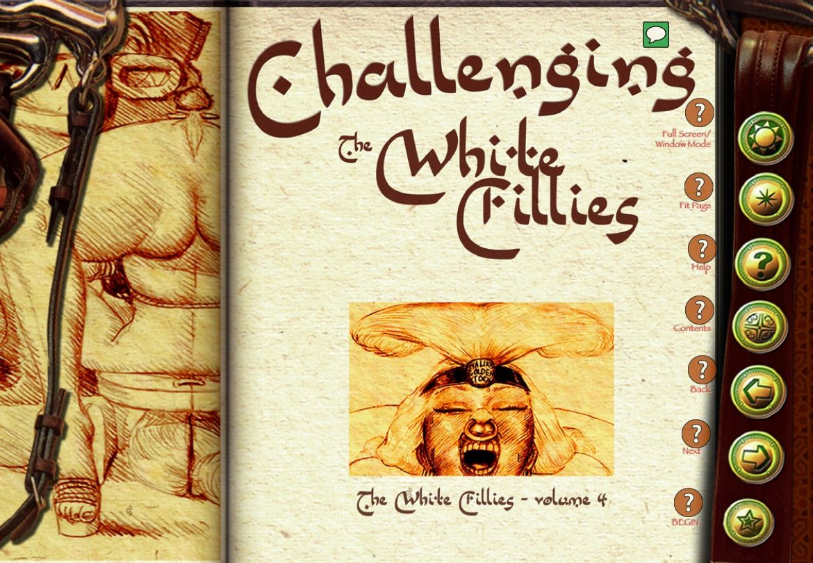 Challenging the White Fillies - Worlds of Dominations  vol. IV page 2 full