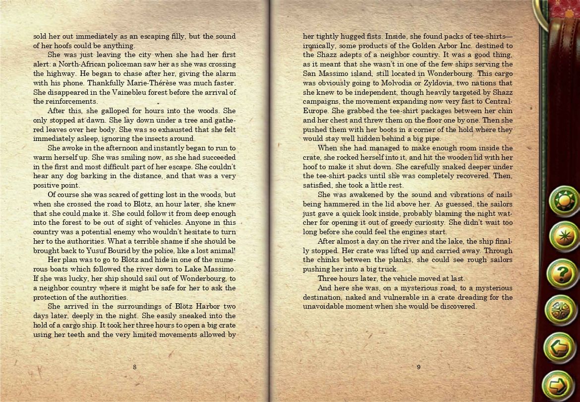 Challenging the White Fillies - Worlds of Dominations  vol. IV page 7 full