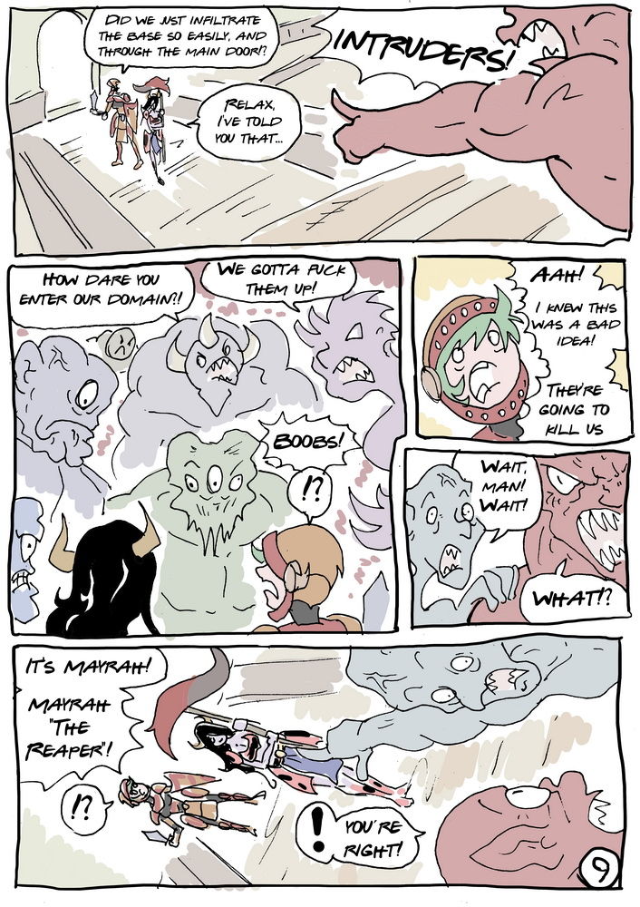 Comic - The adventures of Mayrah - Chapter 1 page 10 full