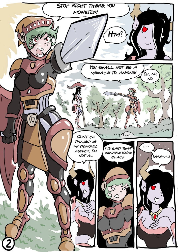 Comic - The adventures of Mayrah - Chapter 1 page 3 full
