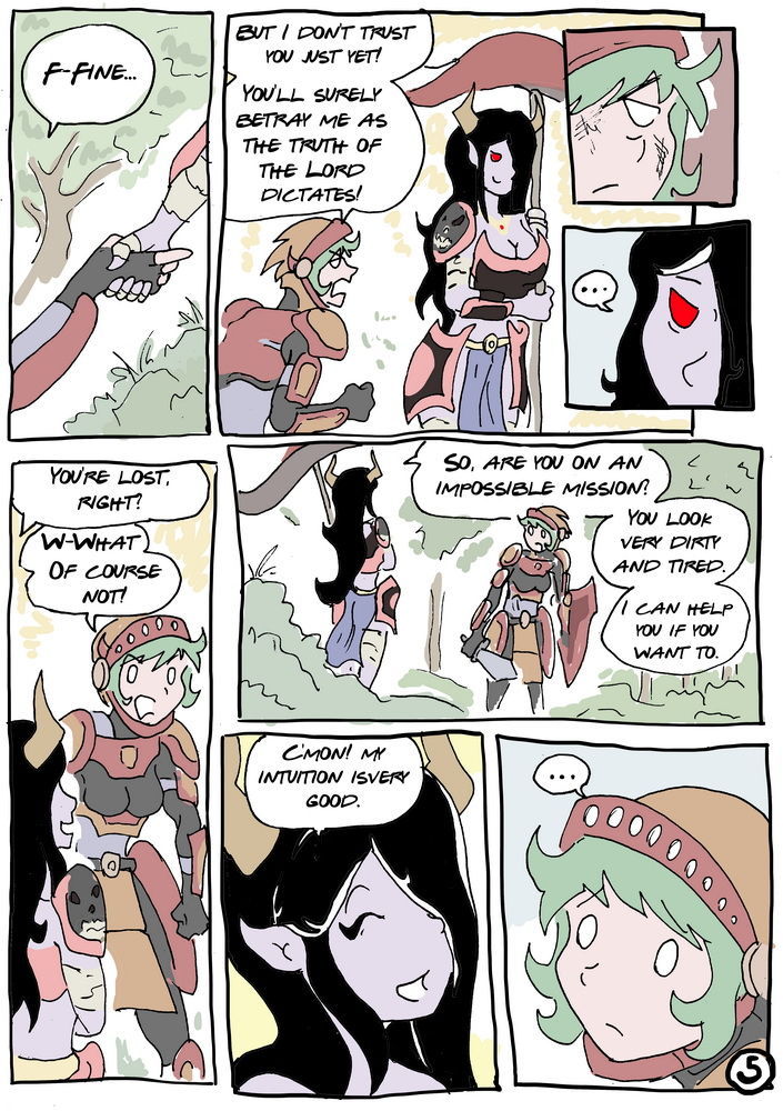 Comic - The adventures of Mayrah - Chapter 1 page 6 full