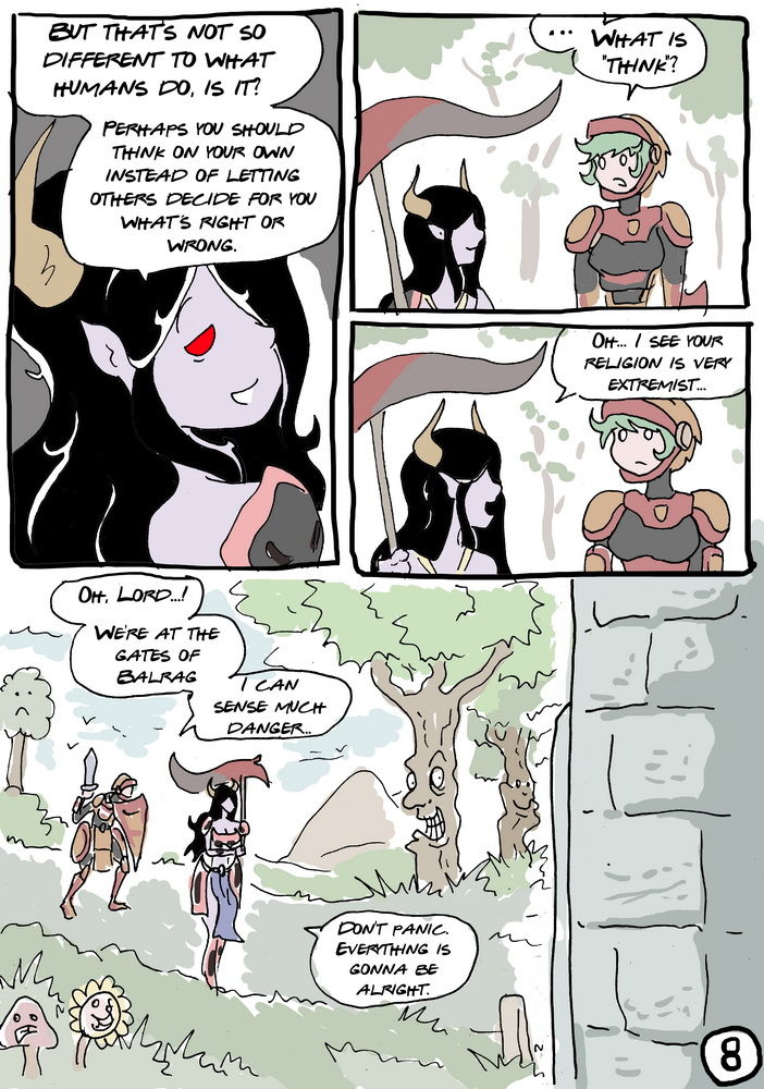 Comic - The adventures of Mayrah - Chapter 1 page 9 full