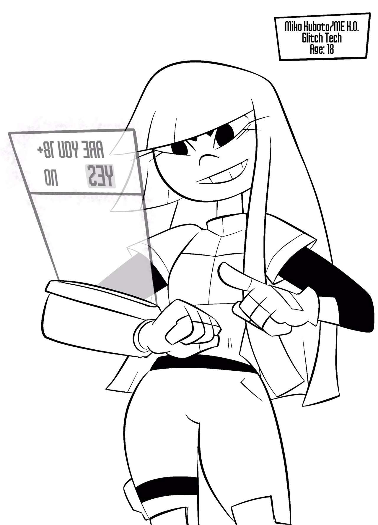 Miko Commic page 1 full