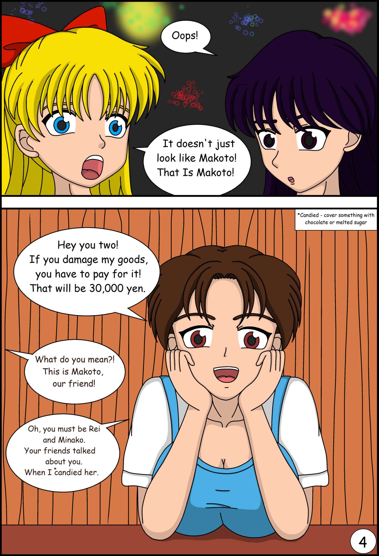 Sailor Moon, Chocolate Dream page 5 full