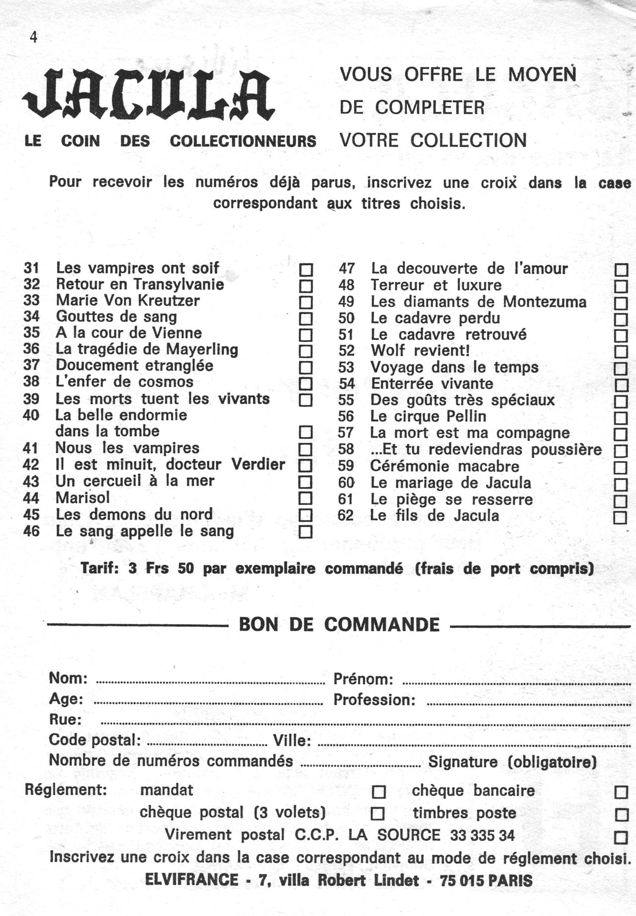 Elvifrance - Jacula - 63 - Horreur sans fin page 4 full