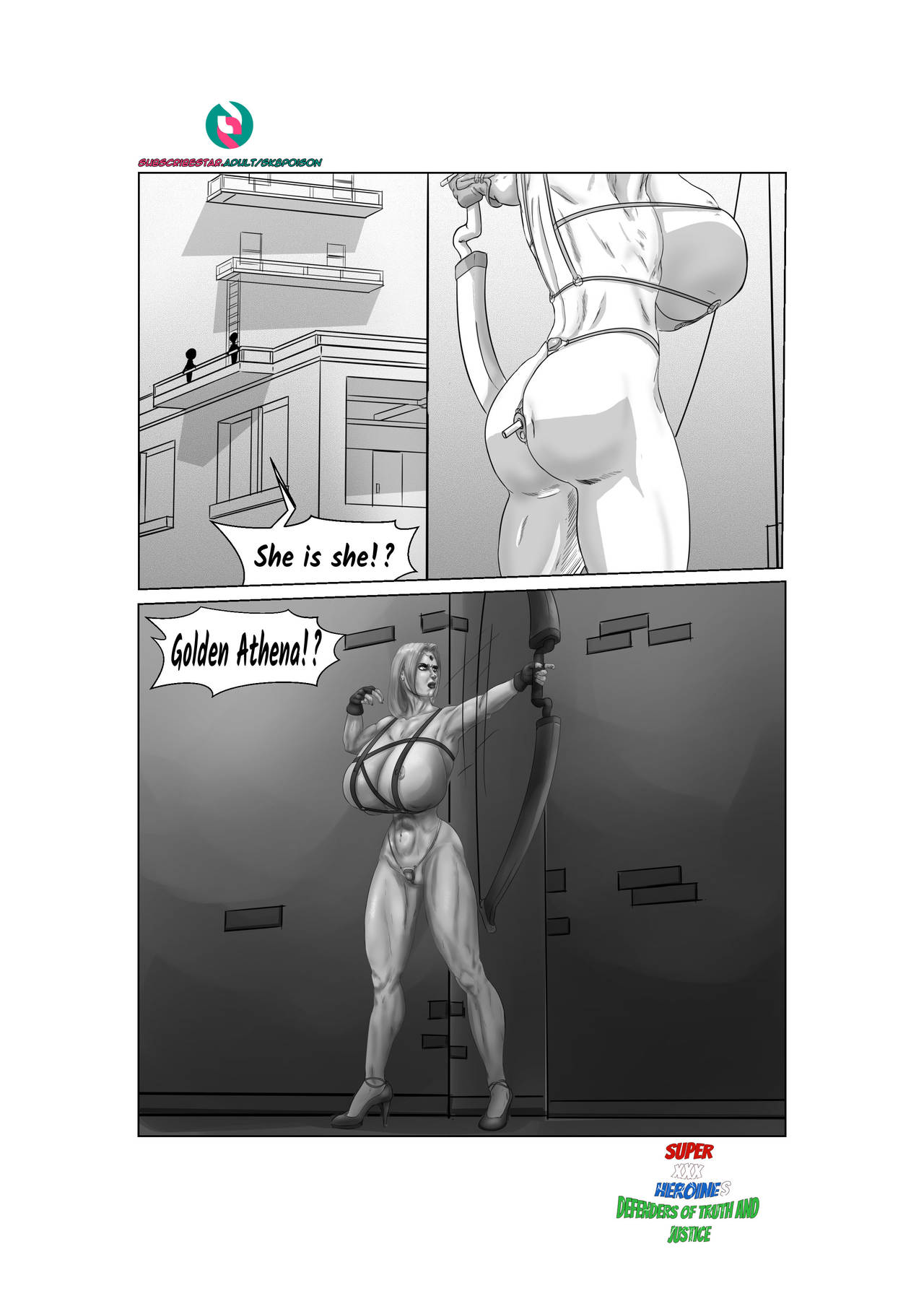 Super Heroines XXX The Invasion of the Underworld page 4 full