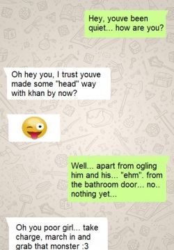 Lian & Skye, Khan gossip again