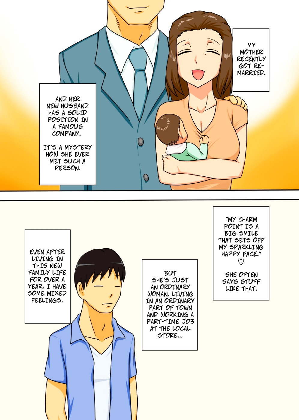 Haha no Milk, Ore no Shiru. | Mom's Milk, My Milk page 3 full