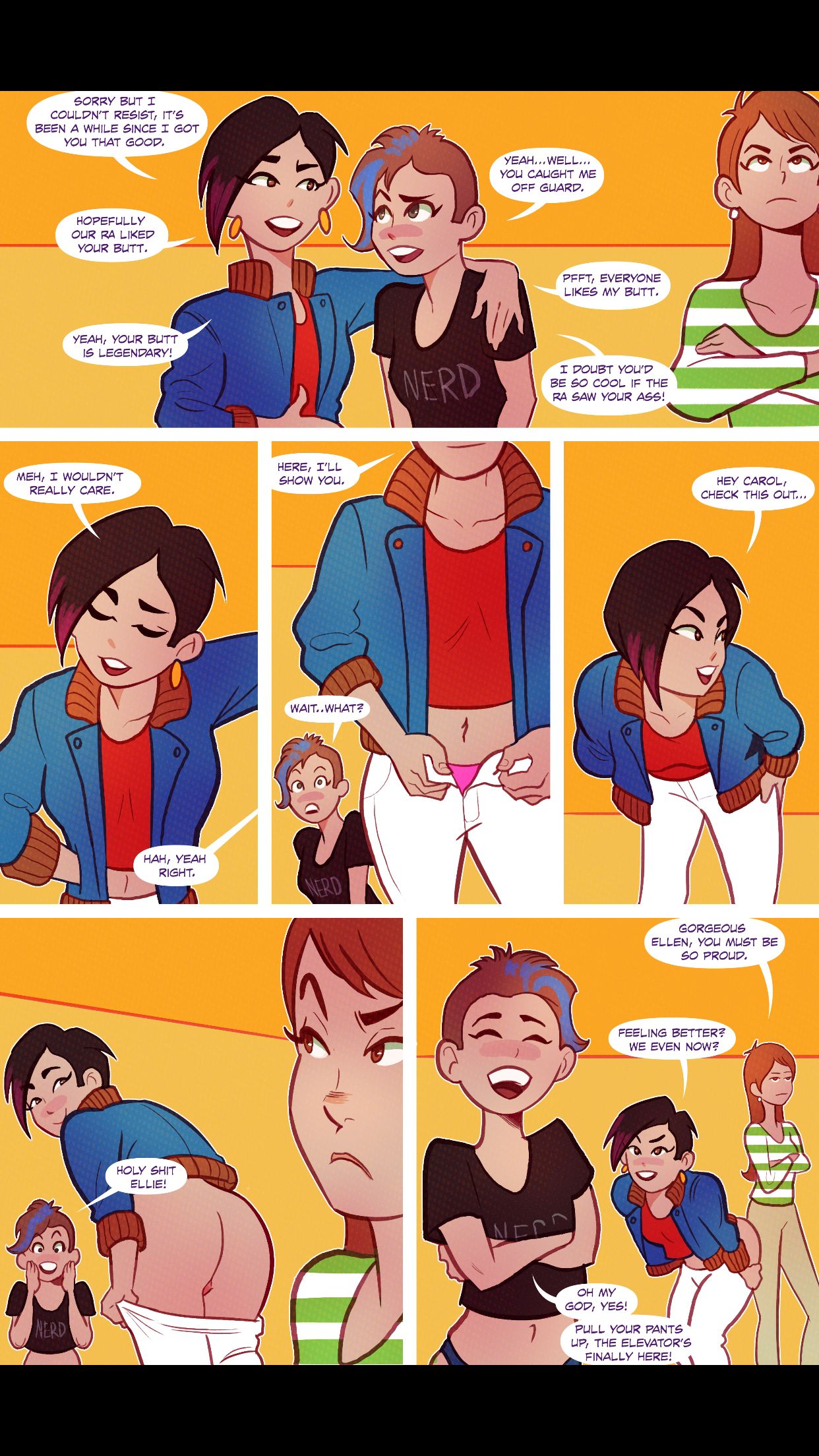 Frankie's Naked Night page 5 full