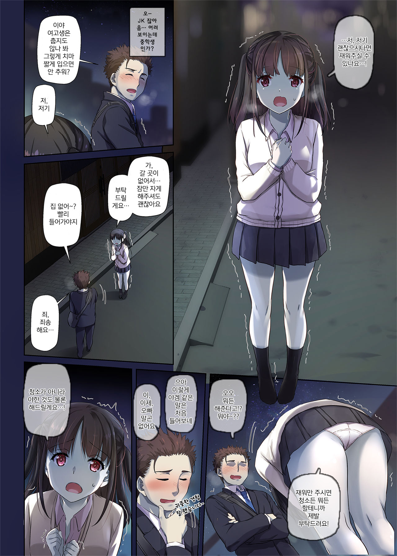 Wakeari Shoujo to Dousei Seikatsu DLO-11 | 사정있는 소녀와 동거 생활 page 3 full