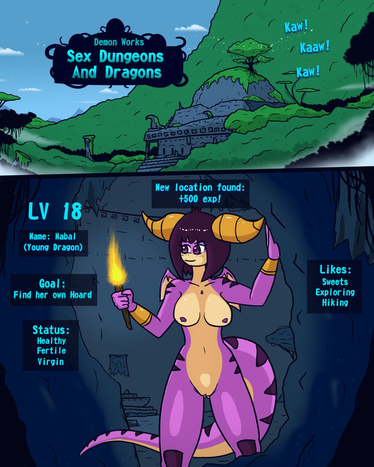 Sex Dungeons and Dragons page 1 full